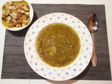 Овощной суп на армянско-грузинский манер