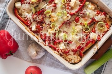 Баклажаны с сыром в томате - шаг 6