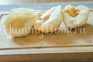 Груши в карамели - шаг 1