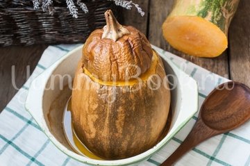 Пшённая каша в тыкве - шаг 6