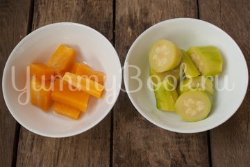 Детское пюре из кабачка и тыквы - шаг 1