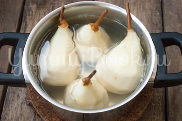 Шоколадный кекс с грушами - шаг 1