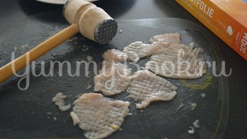 Отбивные из куриного филе - шаг 1