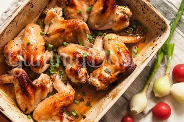Куриные крылышки, запеченные в духовке - шаг 4