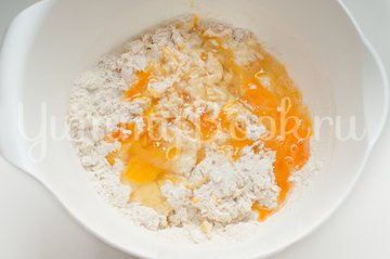 Итальянские булочки Данубио с сыром и ветчиной - шаг 2