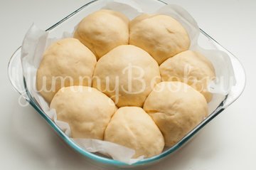 Итальянские булочки Данубио с сыром и ветчиной - шаг 11