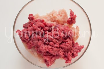 Котлеты курино-говяжьи - шаг 2