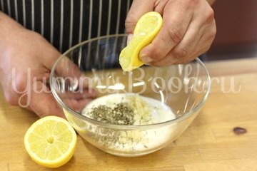 Оладьи из ячневой крупы с йогуртовым соусом - шаг 5