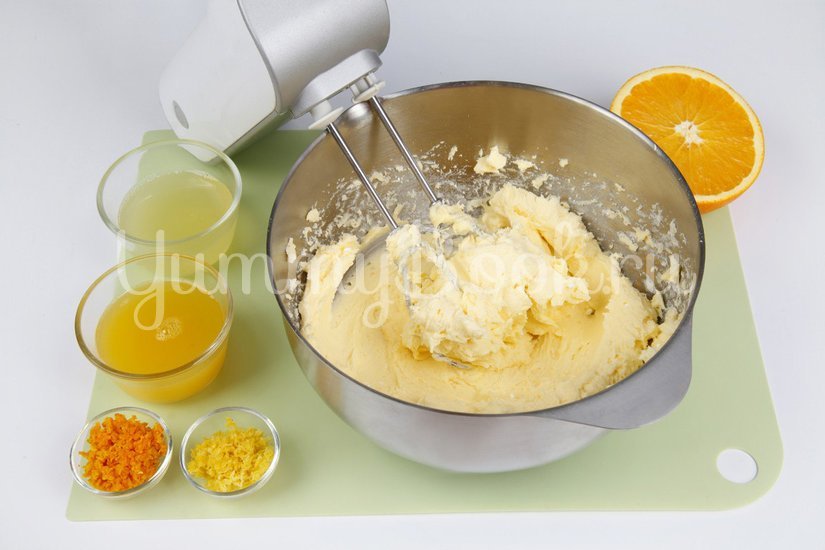 Цитрусовая бабка — апельсиново-лимонный кекс - шаг 1
