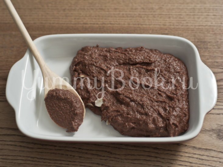 Шоколадный десерт из манной крупы - шаг 4