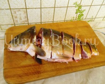 Заливное из карпа с буряком - шаг 3