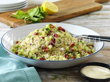 Салат с кускусом и гранатом - шаг 3