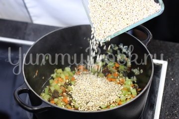Кашотто из перловой крупы с индейкой - шаг 2