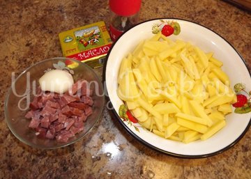 Тушеный картофель - шаг 2