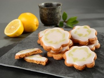 Лимонное печенье