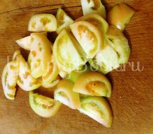 Зелёная калья из горбуши - шаг 8