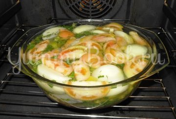Зелёная калья из горбуши - шаг 11
