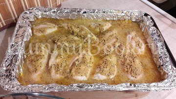Куриные филе и бёдра в маринаде из киви и чеснока - шаг 9