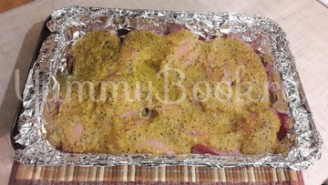 Куриные филе и бёдра в маринаде из киви и чеснока - шаг 5