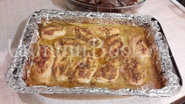 Куриные филе и бёдра в маринаде из киви и чеснока - шаг 11