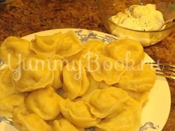 Пельмени-вареники со свежей капустой - шаг 9