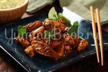 Куриное филе в манговом соусе - шаг 6