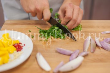 Куриное филе в манговом соусе - шаг 1