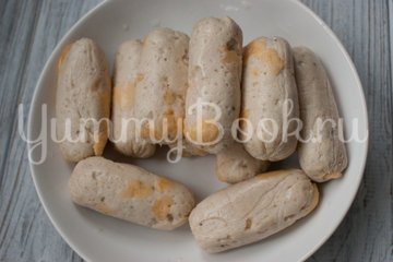 Куриные колбаски с сыром (домашние сосиски) - шаг 9