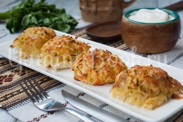 Драники с сыром в духовке - шаг 8