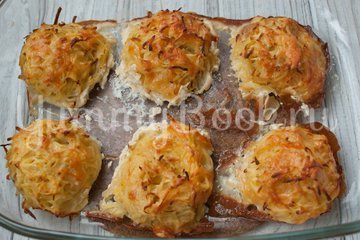 Драники с сыром в духовке - шаг 7