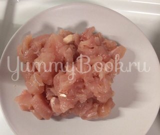 Тарталетки с курицей, грибами и сыром - шаг 3