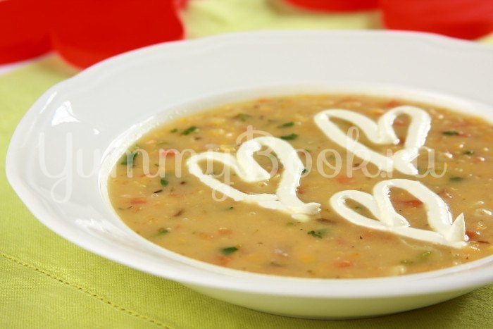 Суп с чечевицей и лососем - шаг 4