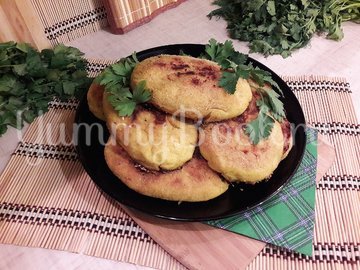 Картофельные зразы с куриным филе и морковью - шаг 15