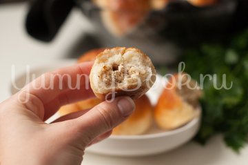 Пирожки с курицей - шаг 12