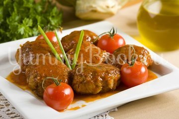 Ленивые голубцы в томатном соусе - шаг 4