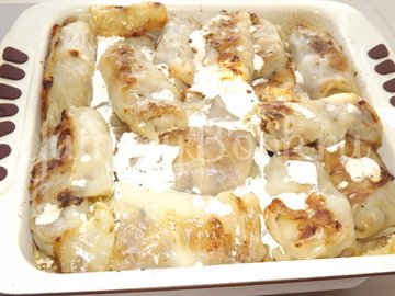 Голубцы с грибами - шаг 21