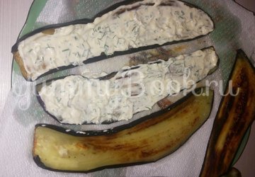 "Тещин язык" закуска с баклажанами - шаг 5