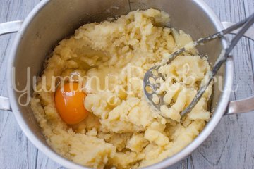 Картофельные гнёзда с начинкой - шаг 4