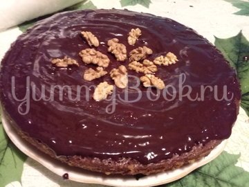 Шоколадный торт с грецкими орехами в мультиварке - шаг 4