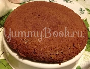 Шоколадный торт с грецкими орехами в мультиварке - шаг 3