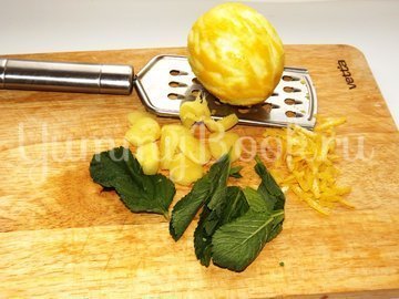 Свиные ребрышки с лимонной цедрой, кориандром и мятой - шаг 2