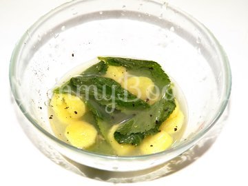 Свиные ребрышки с лимонной цедрой, кориандром и мятой - шаг 3