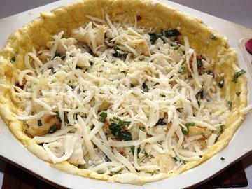 Пирог с цветной капустой и мятой - шаг 12
