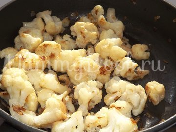 Пирог с цветной капустой и мятой - шаг 6