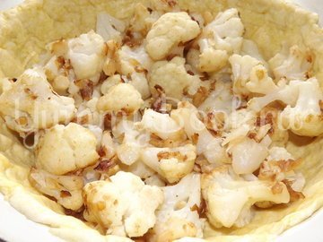 Пирог с цветной капустой и мятой - шаг 10