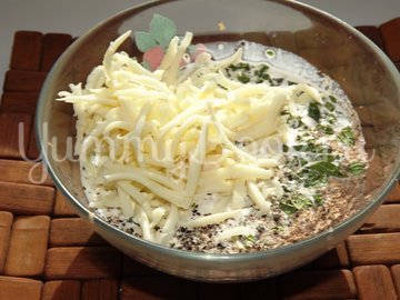 Пирог с цветной капустой и мятой - шаг 8