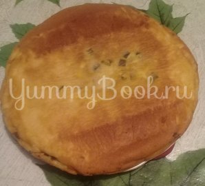 Заливной пирог с луком и яйцами в мультиварке - шаг 3