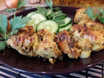 Куриное филе, запечённое с чесноком и тимьяном - шаг 9