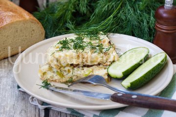 Омлет с кабачками - шаг 6
