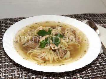 Супчик куриный, да с потрошками - шаг 13